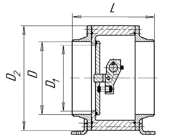 Клапан герметический ЦКБ М01030 рис. 3