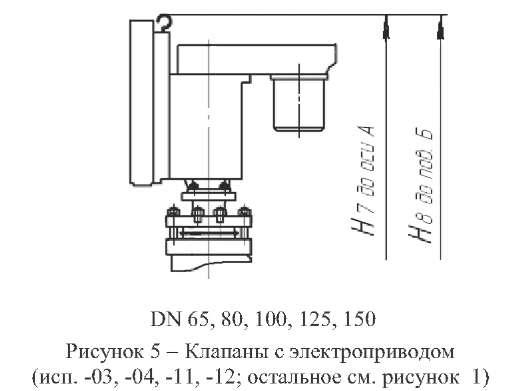 Клапан запорный сильфонный ЦКБ У26814 рис. 5